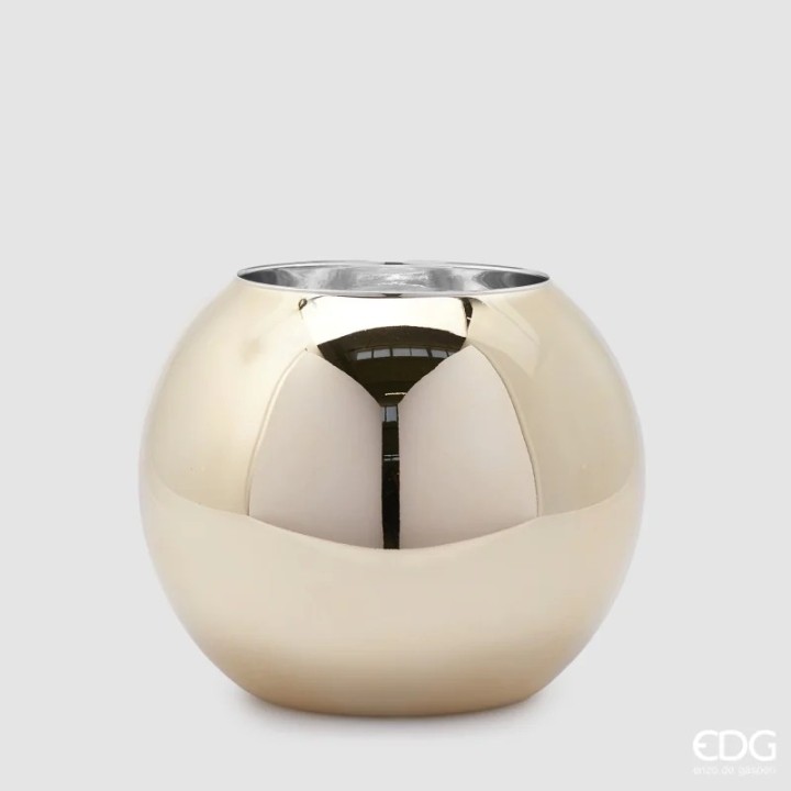 EDG Enzo De Gasperi Vaso sfera oro Ø 30 cm