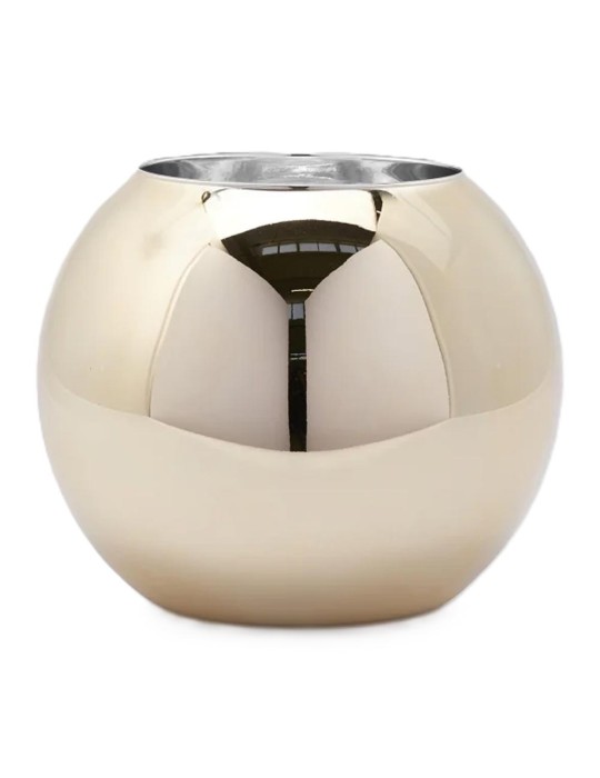 Vaso Sfera Oro H24.5 D30 EDG - Enzo De Gasperi