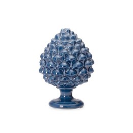 Lamart Pigna decorativa blu alta 12 cm