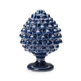 Lamart Pigna decorativa blu alta 17 cm