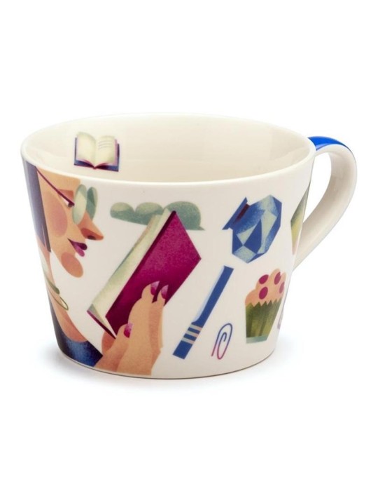 TAZZA PASSIONE LETTURA