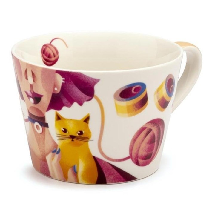 Lamart Tazza Passione gatti da 460 ml