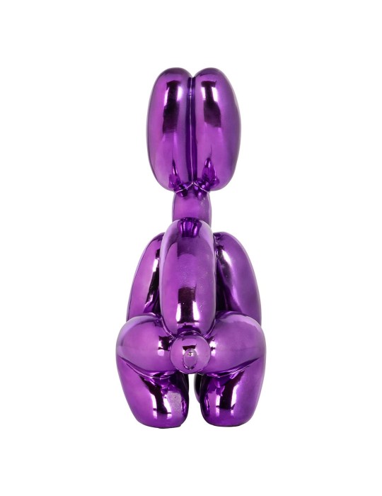 ART DECORATION DOG PURPLE