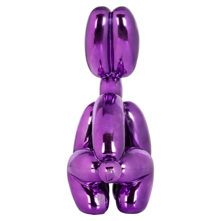 Richmond Scultura Dog viola alta 36 cm