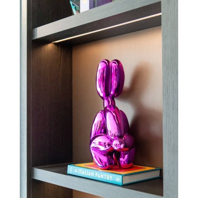 ART DECORATION DOG PURPLE  2