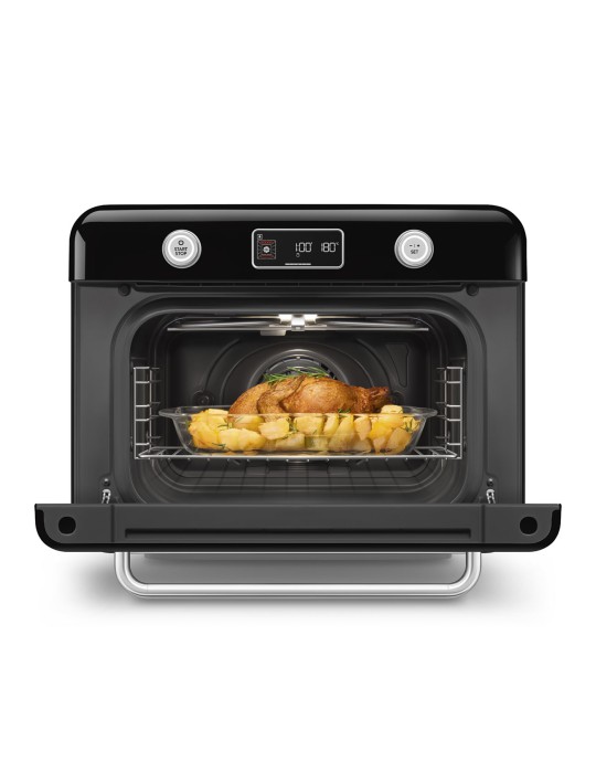 FORNO COMB. VAP. NERO