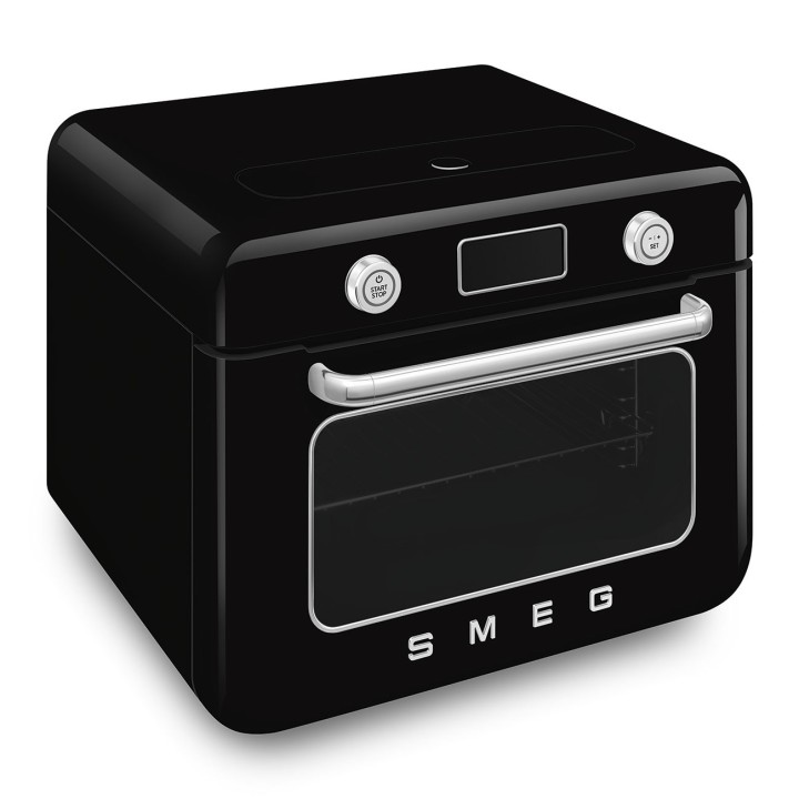 Smeg Forno combinato a vapore 50's Style nero