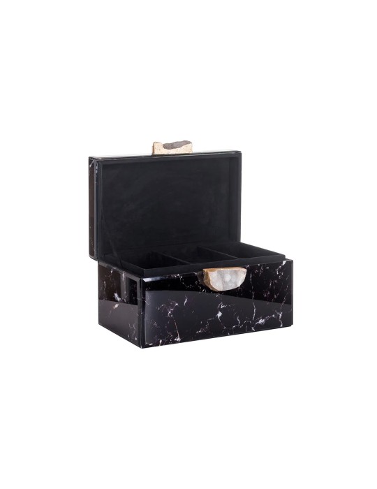 JEWELLERY BOX MAEVE BLACK MARBLE