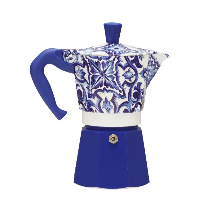 MOKA EXPRESS 6TZ BLU MEDITERRANEO D&G