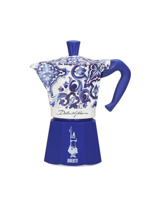 MOKA EXPRESS 6TZ BLU MEDITERRANEO D&G