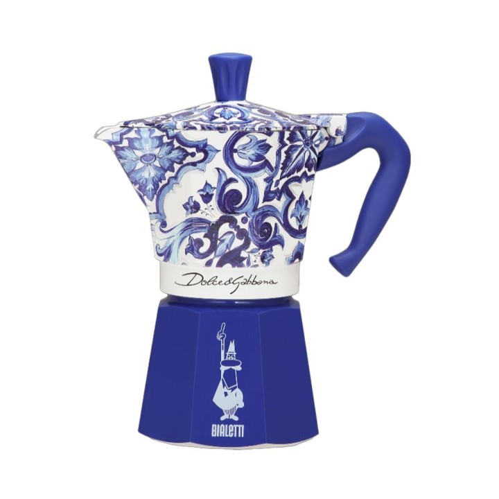 Bialetti Moka Express Dolce&Gabbana Blu Mediterraneo 6 tazze