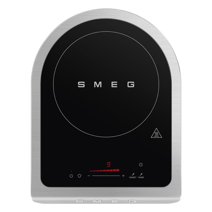 Smeg Piastra a induzione portatile nera opaca