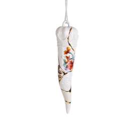 Seletti Kintsugi Lucky Horn porcellana e oro