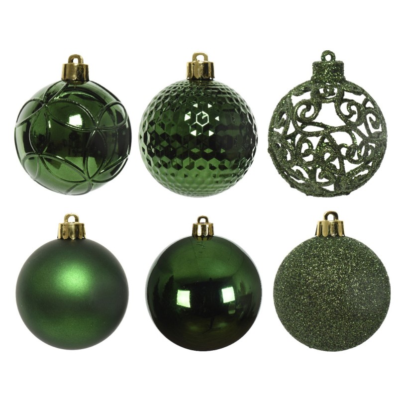 Set 37 Palline Natalizie Assortite – Kaemingk