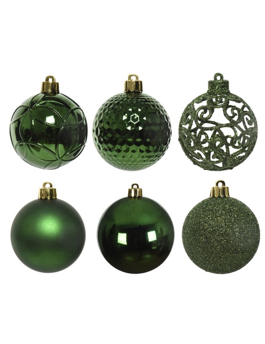 Set 37 Palline Natalizie Assortite – Kaemingk