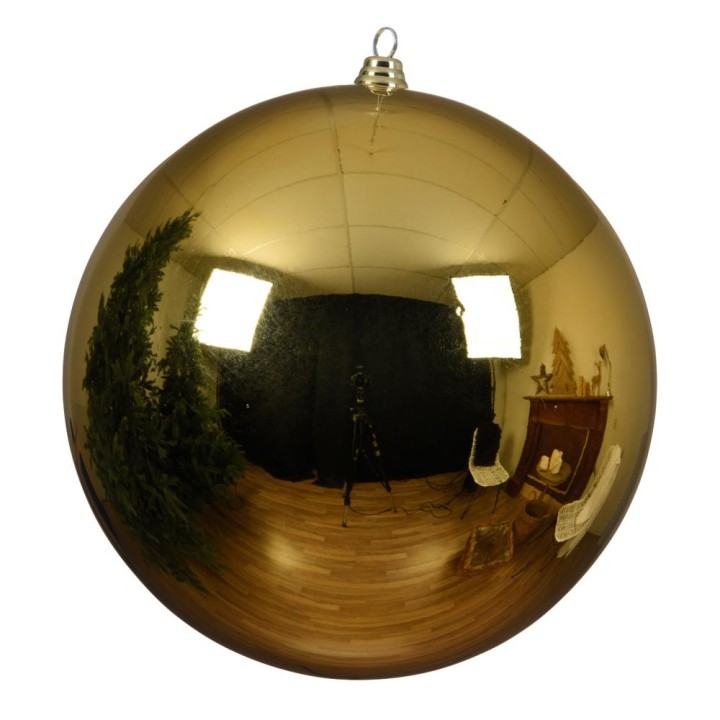 Kaemingk Sfera di Natale gigante oro lucido Ø 40 cm