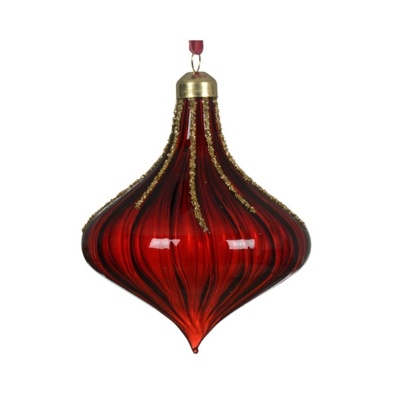 ONION GLASS TRANSPARENT COLOR OXBLOOD