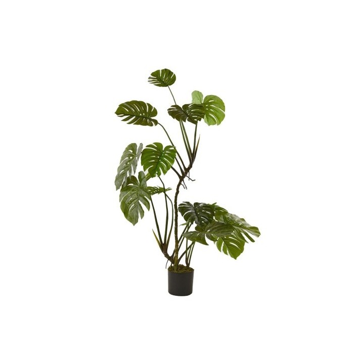 EDG Monstera artificiale con vaso alta 130 cm