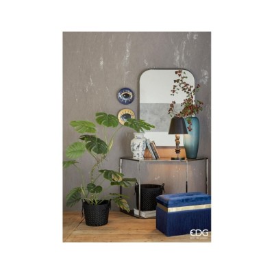 Monstera Artificiale con Vaso H.130 cm Verde - EDG Enzo... 2