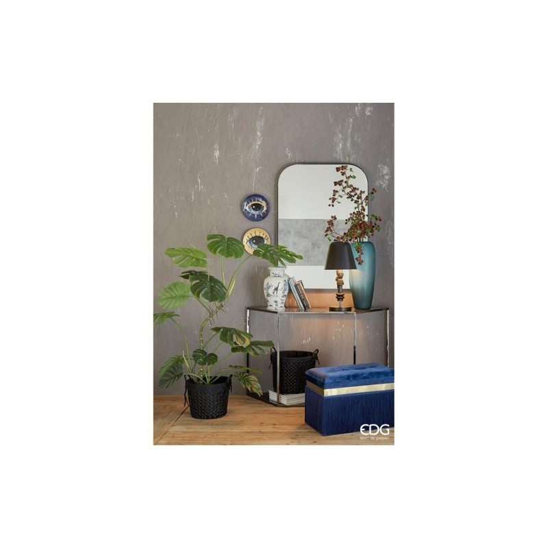 Monstera Artificiale con Vaso H.130 cm Verde -...