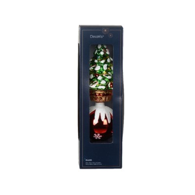 Puntale per Albero di Natale in Vetro Soffiato con Sfera... 2