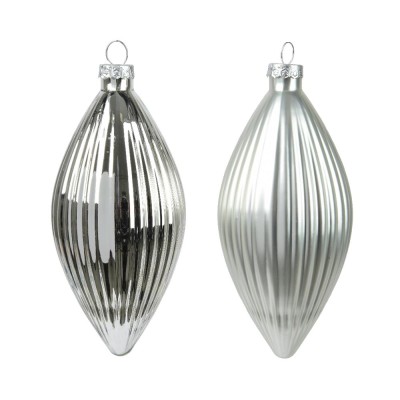 Set 3 Addobbi Olive Kaemingk in Vetro – Decorazioni... 2