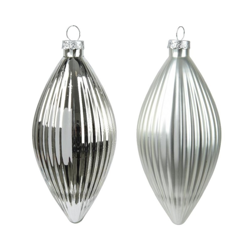 Set 3 Addobbi Olive Kaemingk in Vetro –...