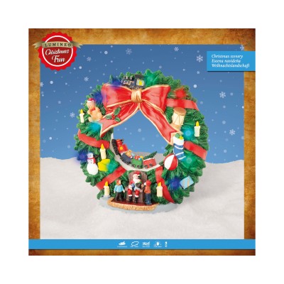 MICRO LED SCENARY POLYRESIN  FLASHING EFFECT  2