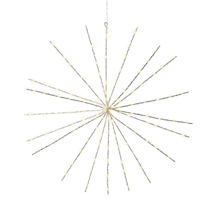 Kaemingk Stella Polestar a micro LED lampeggianti Ø 55 cm