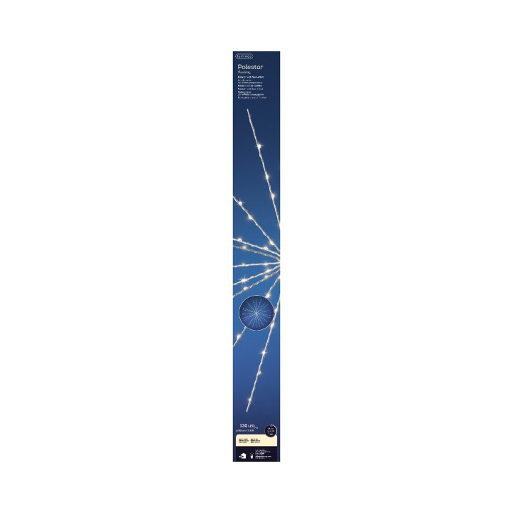Kaemingk Stella Polestar a micro LED lampeggianti Ø 55 cm