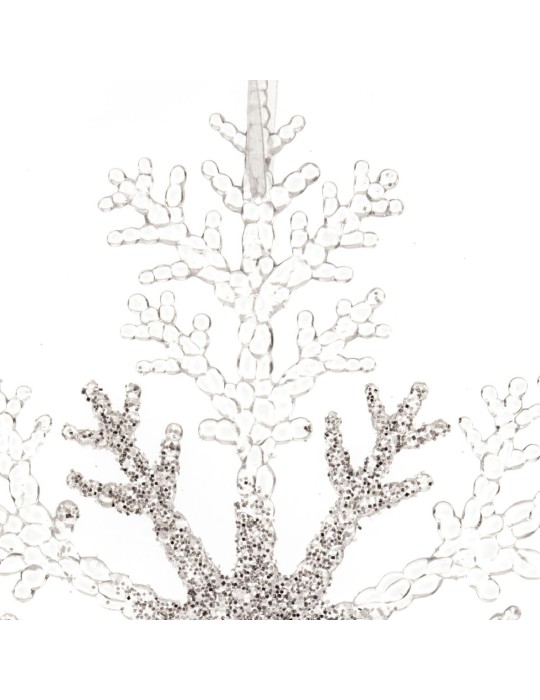 Decoro Pendaglio Natalizio Fiocco di Neve...