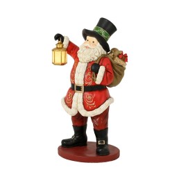 Kaemingk Babbo Natale in poliresina alto 165 cm