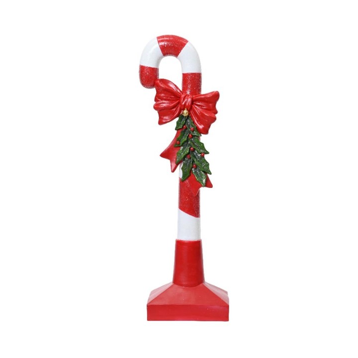 Kaemingk Bastoncino di zucchero in poliresina alto 82,5 cm