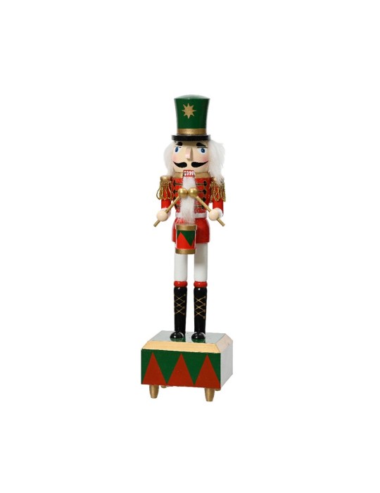 NUTCRACKER PINEWOOD ON BASE FSC MIX