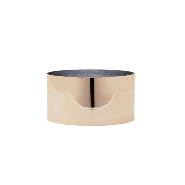 EDG Vaso cilindro in vetro trasparente Ø 21 cm alto 10 cm