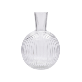 EDG Enzo De Gasperi Vaso ampolla in vetro alto 48 cm