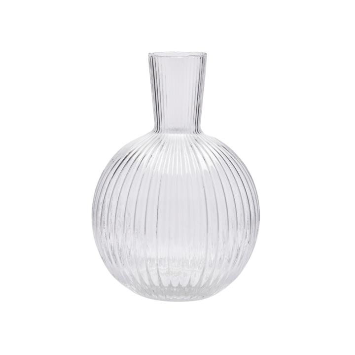 EDG Enzo De Gasperi Vaso ampolla in vetro alto 48 cm