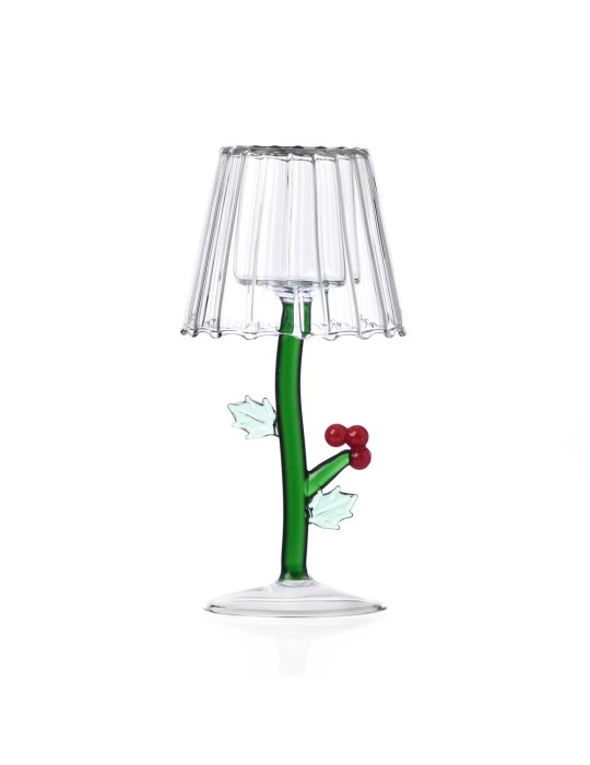 Porta Candele Bacche Woodland Tales Ichendorf Milano in Vetro Borosilicato