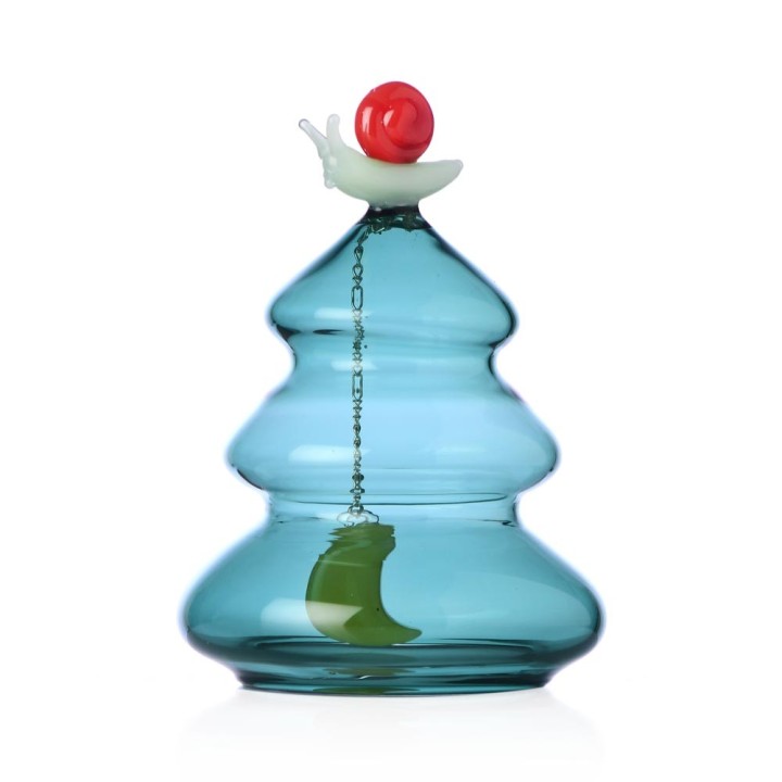 Ichendorf Set di 2 campane Woodland Tales con albero 11,5 cm