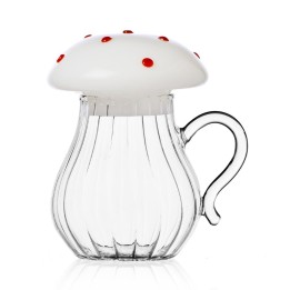 Ichendorf Milano Mug Alice a fungo a pois rossi alta 14 cm