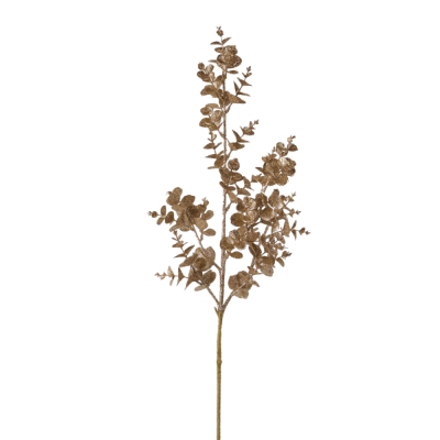 EUCALIPTO GLITTER RAMO H76 GOLD