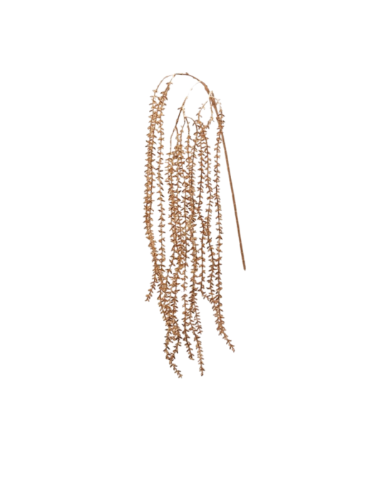 Ramo Cadente Decorativo Olis Glitterato Gold EDG Enzo De Gasperi H 90 cm