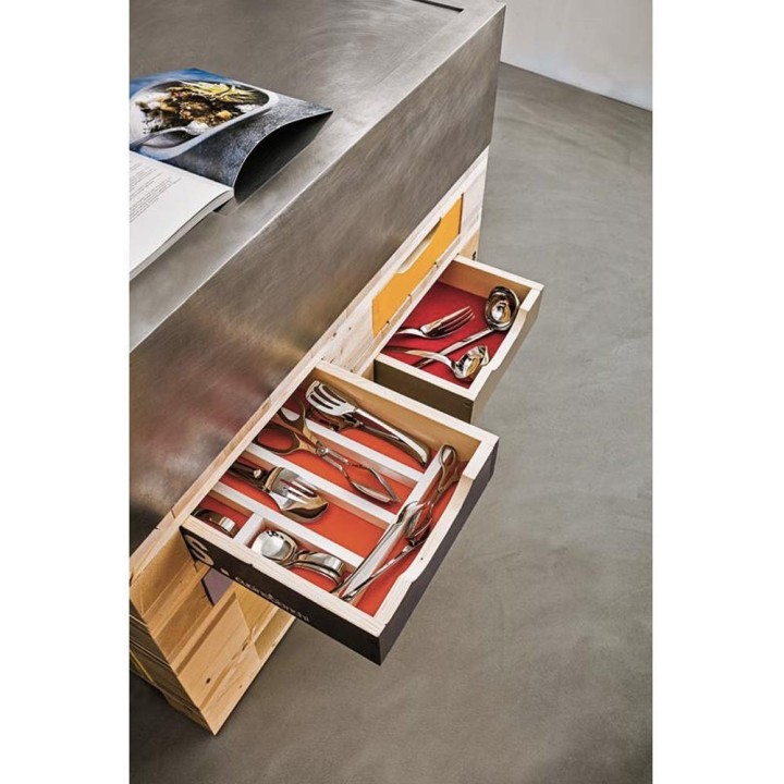 Sambonet Pala per torta Living in acciaio inox lunga 30 cm