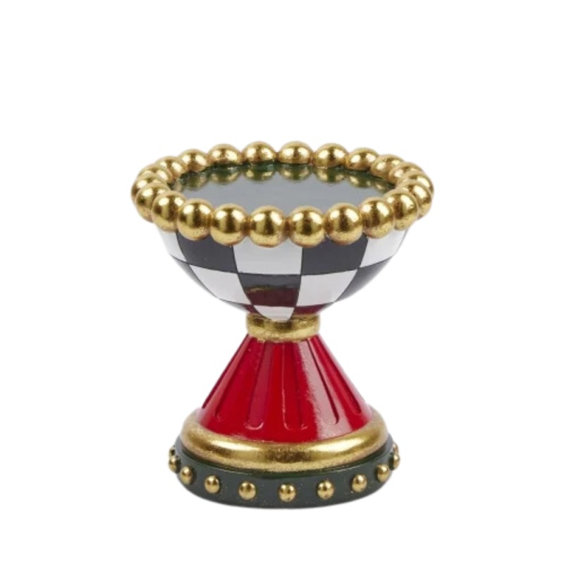 Portacandela Scacchi H15 cm - Enzo De Gasperi