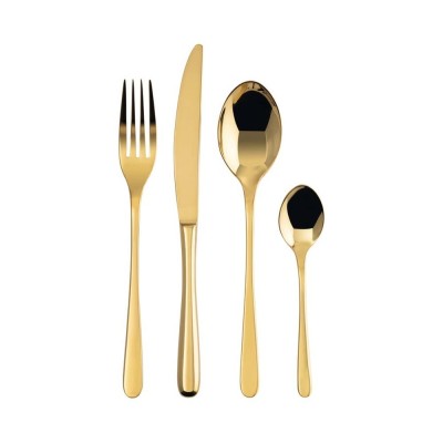 Set 24 Posate Taste PVD Gold – Sambonet – Eleganza Lucida...