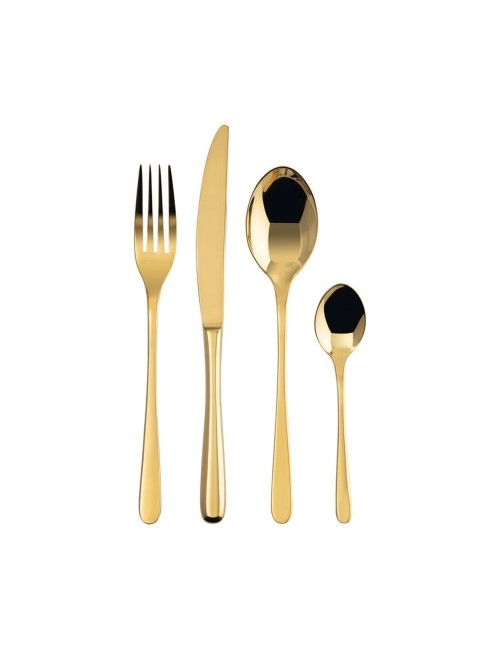 SET 24 POSATE TASTE PVD GOLD