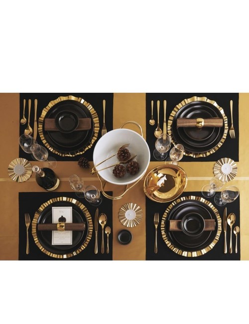 SET 24 POSATE TASTE PVD GOLD