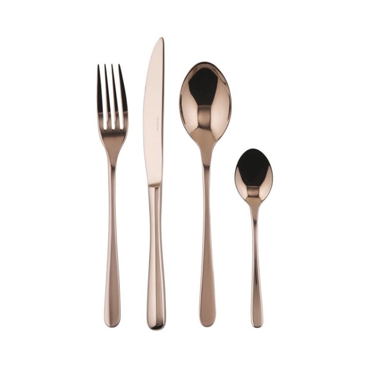 Sambonet Set di 24 posate Taste PVD rame per 6 persone