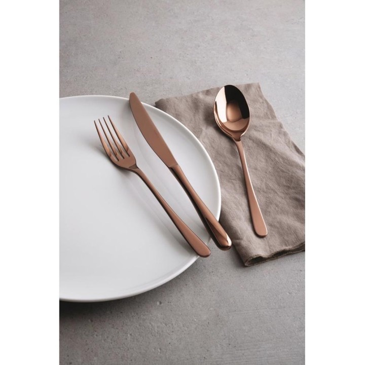 Sambonet Set di 24 posate Taste PVD rame per 6 persone