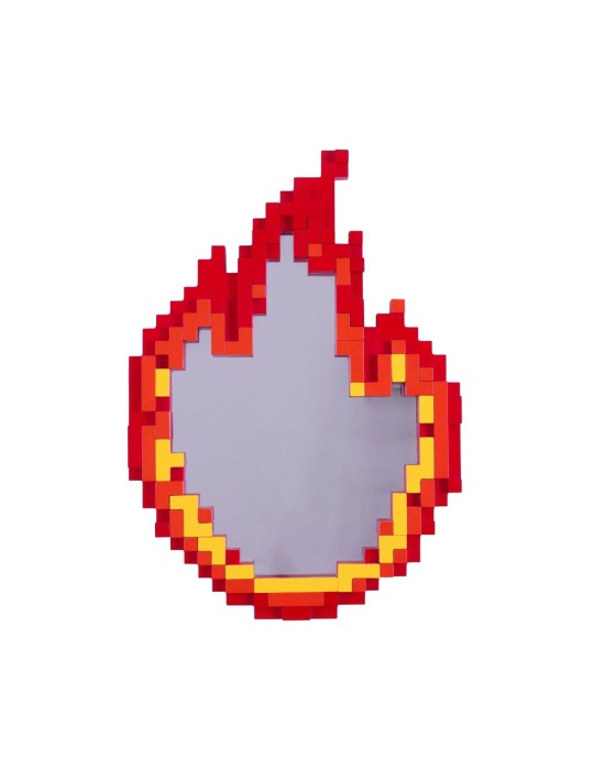Pixel Mirror – Flame | Specchio Decorativo Design Pop Art Seletti